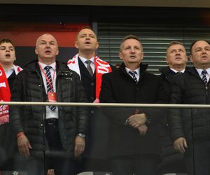 Skandal na meczu Polska - Holandia. Nazwisko Nawrockiego niosło się po trybunach, Tusk obrażany