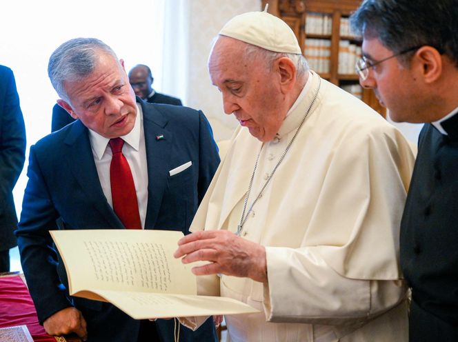 Światowi przywódcy u boku papieża Franciszka