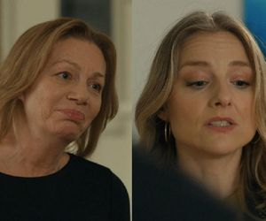 Barwy szczęścia, odcinek 3182. Wanda (Maja Barełkowska), Grażyna (Kinga Suchan)