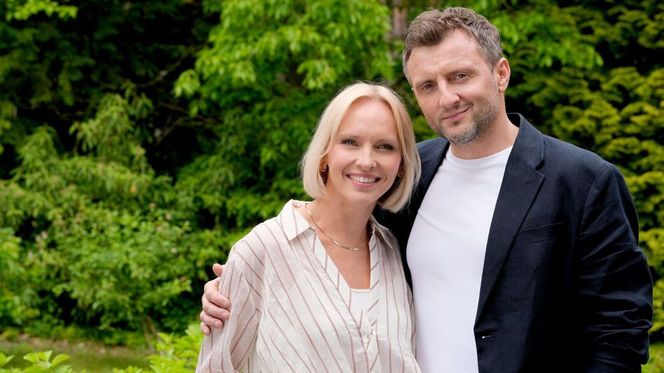 M jak miłość odc. 1873. Dorota (Iwona Rejzner), Bartek (Arkadiusz Smoleński)