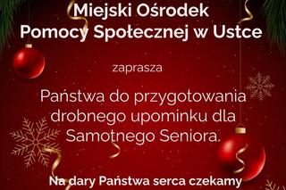 Świąteczny upominek dla samotnego seniora w Ustce