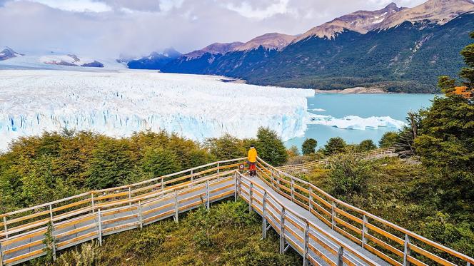 Lodowiec Perito Moreno - pomosty