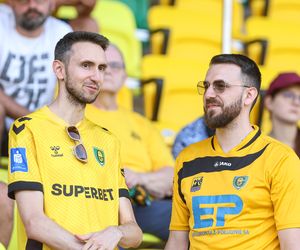 Kibice na meczu GKS Katowice - Arka Gdynia
