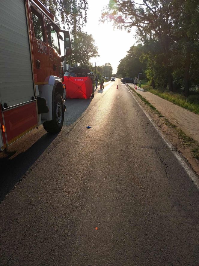 Poważny wypadek pod Poznaniem. Dziewczynka wpadła pod rozpędzony autobus