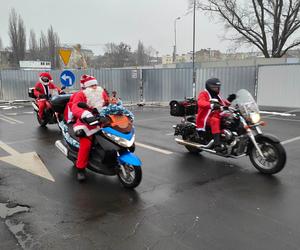 Mikołaje na motocyklach w Manufakturze. Finał corocznej akcji charytatywnej [ZDJĘCIA]