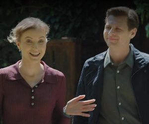 M jak miłość odc. 1886. Hania (Wiktoria Basik), AdamM jak miłość odc. 1886. Natalka (Dominika Suchecka), Adam Karski (Patryk Szwichtenberg) Karski (Patryk Szwichtenberg)