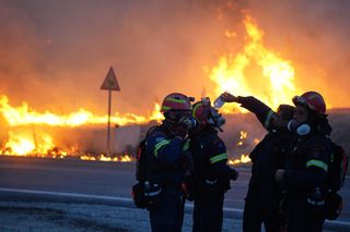 Znowu pożary w Grecji! Żywioł jest blisko Aten