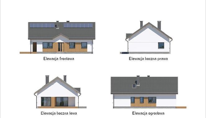 Najciekawsze projekty domów parterowych. Zobacz najlepsze projekty z kolekcji Muratora