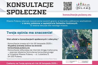Puławy - konsultacje społeczne dotyczące zmiany granic miasta [AUDIO]