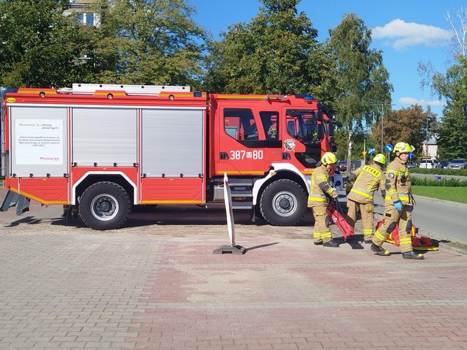 Powiatowe ćwiczenia strażackie w szpitalu wojewódzkim w Siedlcach