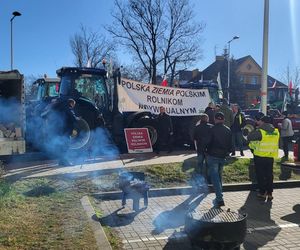 Protest rolników w Opolu w środę 19 marca 2025 roku