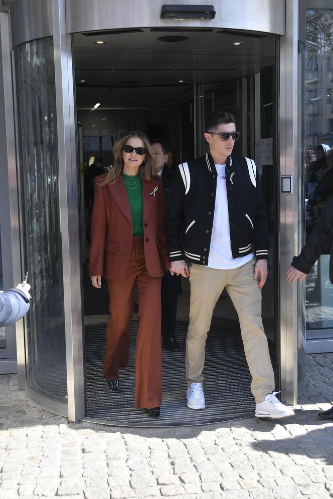 Anna i Robert Lewandowscy