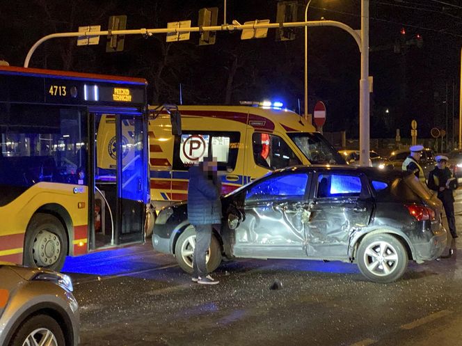 Wypadek na ul.Krakowskiej, Wrocław