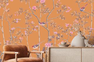 Pomarańczowy we wnętrzach 2