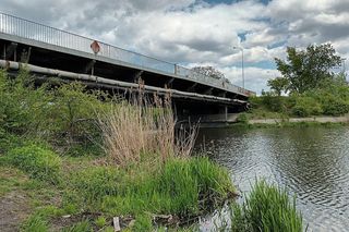 Most w ciągu ul. Płochocińskiej