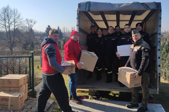 Ponad 20 ton darów dla Ukraińców zebrał kaliski oddział PCK