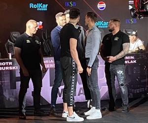 Konferencja w przed galą Hybrid MMA 4  w Zielonej Górze