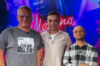 Wojciech Drewniak i Tomasz Okoń (Historia bez cenzury) w “Mellinie” w Esce ROCK!