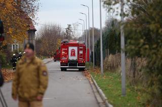 Pożar składowiska chemikaliów 