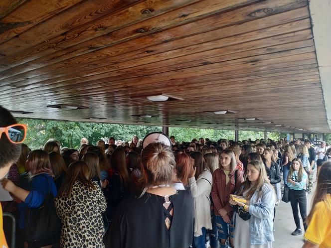 Szał fanek Dawida Kwiatkowskiego w Krakowie