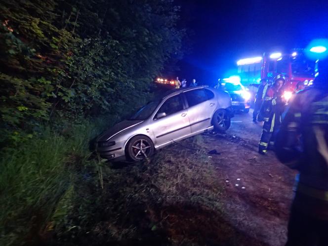 Nie żyje 17-latek, nocny wypadek pod Bodzentynem