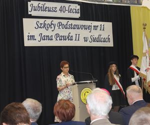 Jubileusz 40-lecia połączony był ze świętem szkoły, ponieważ obchodzi ona również 28. rocznicę nadania imienia.