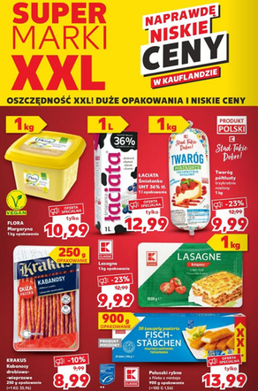 Duże opakowanie, niska cena
