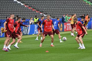 Ostatni trening reprezentacji Polski przed meczem z Austrią. Na stadionie Lewandowski i Dawidowicz 