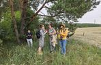 Akcja na polu, gdzie znaleziono Wampirkę z Pnia. Młodzi chodzili z detektorami, niedługo wracają tam archeolodzy