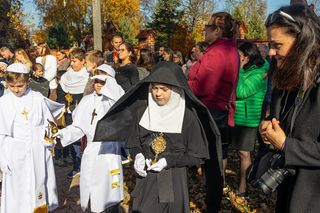 Marsz Wszystkich Świętych na ulicach Rabki-Zdroju