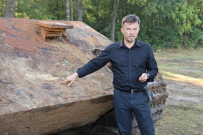 Niemiecki czołg z czasów II wojny światowej znaleziony pod Kielcami. Trafił do Muzeum Wojska Polskiego