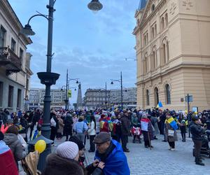 Marsz Pokój dla Ukrainy w Łodzi