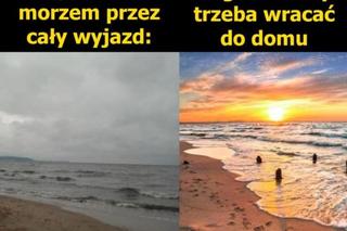 W tym roku pogoda jest bezlitosna dla turystów. No zobaczcie tylko te memy!