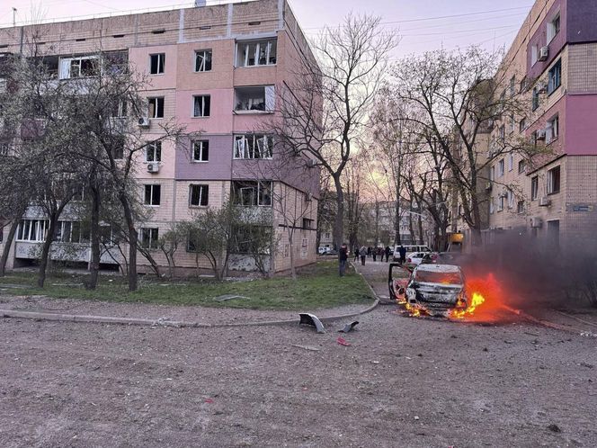 Pogrzeby ofiar ataku na Krzywy Róg