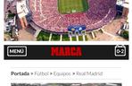 Marca zmieniła kibiców na meczu Real Madryt - Manchester United