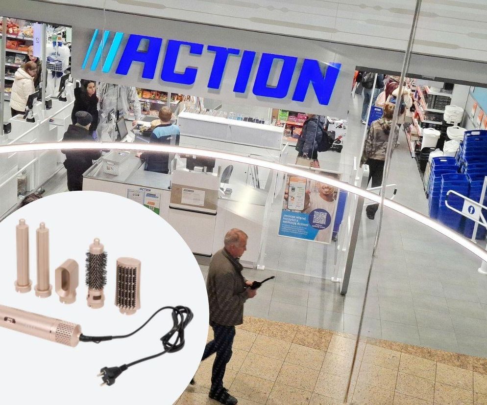 Słynna Lokówko-suszarka z Action powróciła! Klientki porównują ją do Dysona