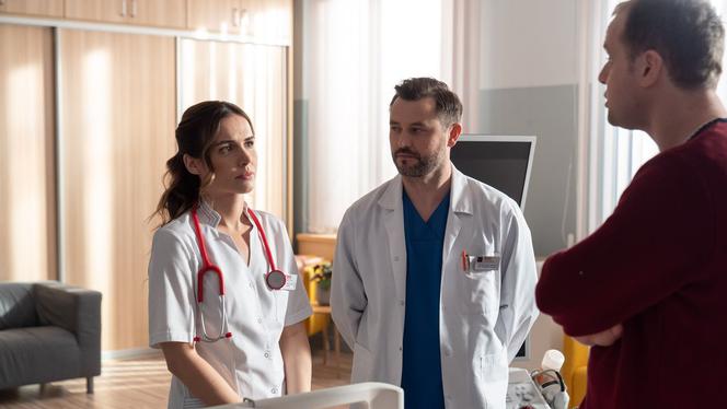 Na dobre i na złe, odc. 740. Borys (Marcin Zacharzewski), Hania (Marta Żmuda-Trzebiatowska)