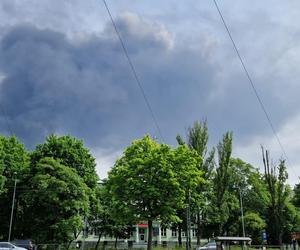 Pożar w Siemianowicach Śląskich. Płonie składowisko odpadów