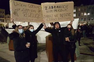 Protest branży gastronomicznej w Bydgoszczy