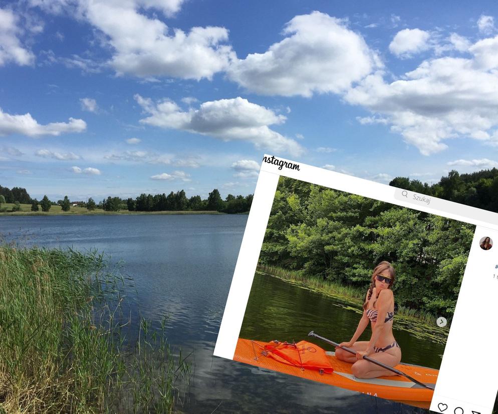 Izabella Krzan wypoczywa nad jeziorem. Pochwaliła się zdjęciami. Tak prezentuje się w bikini