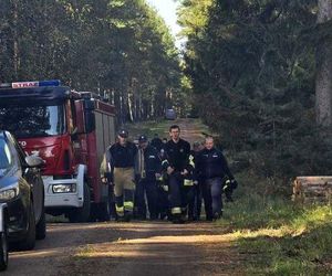 Starszy pan zgubił się w lesie