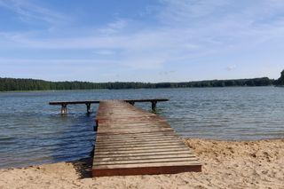 To najkrótszy kanał na Mazurach. Nazywany jest „Równikiem Mazurskim”