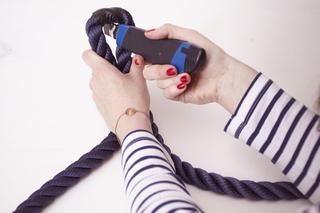 Lustro w stylu Hamptons DIY