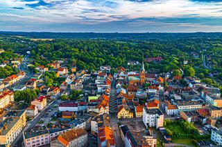 Połczyn-Zdrój i ulica parasolek 