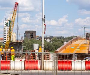 Nowa kładka pieszo-rowerowa w Warszawie