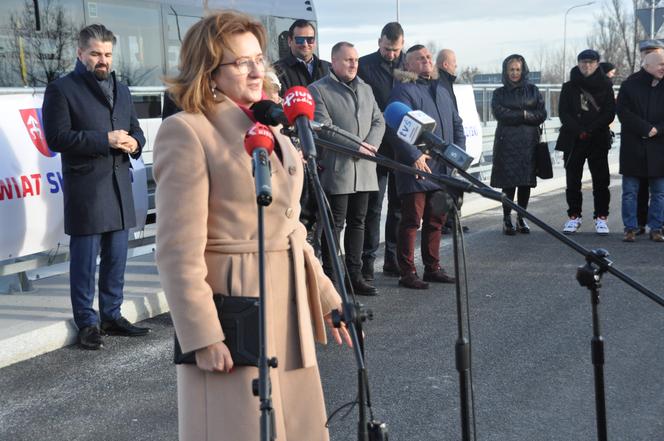 Otwarcie wiaduktu po przebudowie w centrum Skarżyska-Kamiennej