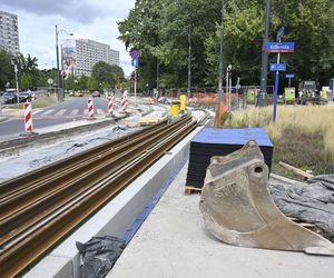 Remont torowiska na ul. Marszałkowskiej (sierpień 2025)