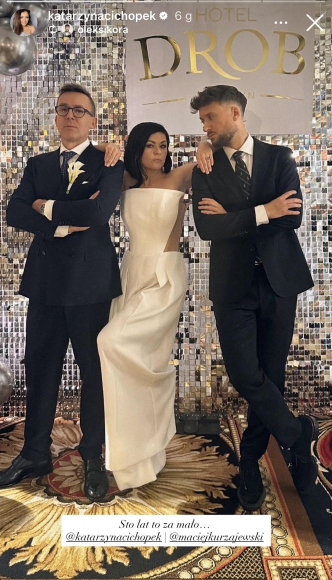 Ślub Katarzyny Cichopek i Macieja Kurzajewskiego