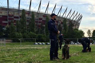 Policyjne zabezpieczenie piłkarskiego finału Pucharu Polski (2.05.2025)