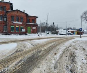 Starachowice zasypane śniegiem